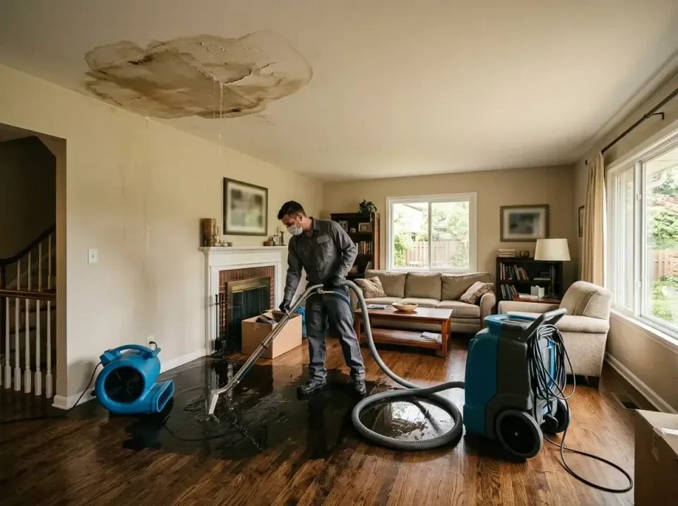attic-pipe-burst-ceiling-drip-008 — frequently asked questions, Water Damage Restoration & Carpet Care in Lancaster, OH
